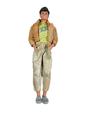 Barbie and The Rockers Hot Rockin' Fun DEREK 12" Doll Mattel 1968 Collectible